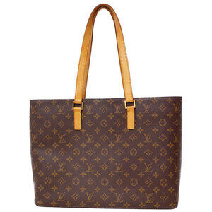 Louis Vuitton Monogram Luco Brown Tote Bag